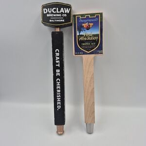 DuClaw and Dragonmead Beer Tap Handles